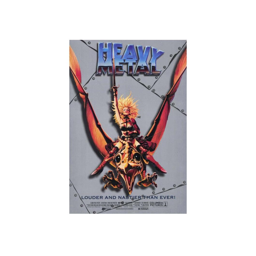 Amazon.com: Avantica Heavy Metal 1981 Movie Reissue 1996 Film Wall